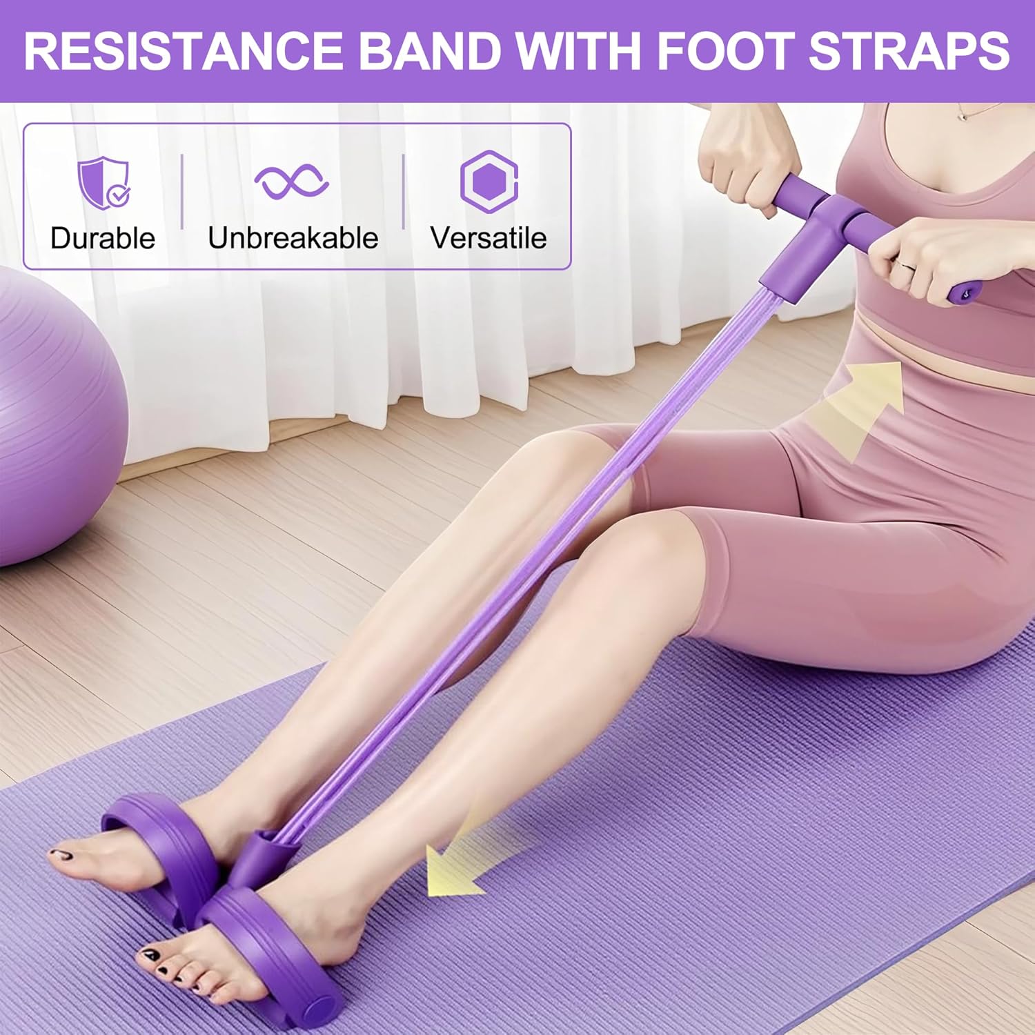 Home Gym Ideas - Многофункциональный эспандер с 4 трубками для