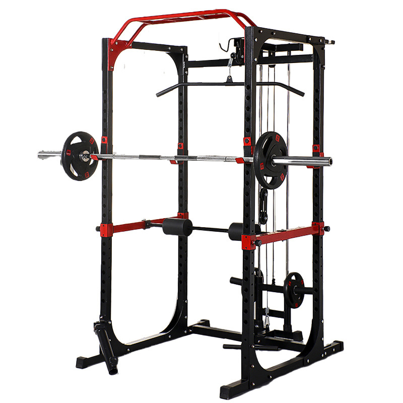 Squat Rack Power - Коммерческая силовая клетка для приседаний, подтягивающая