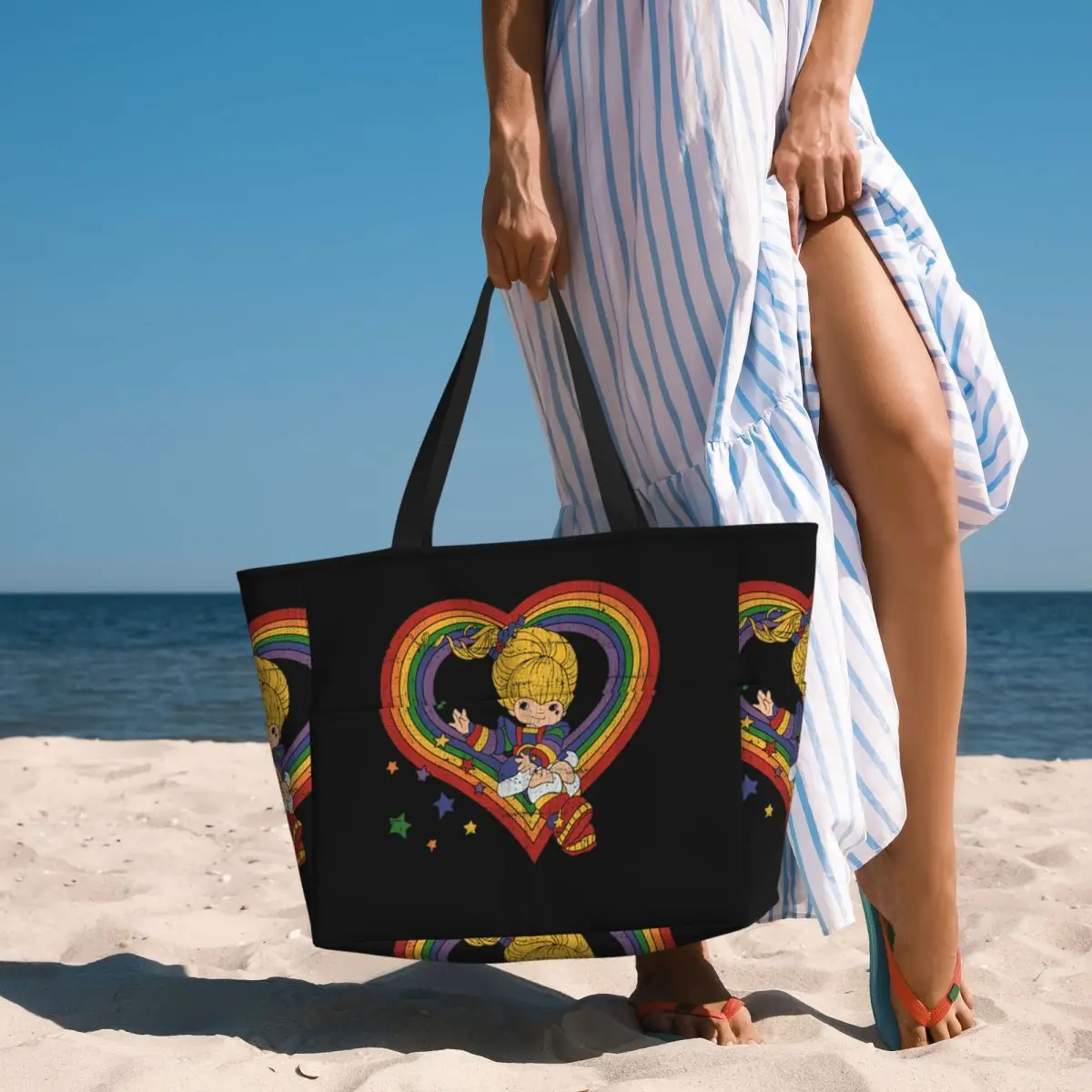 Home Gym Packages - Пляжная сумка Rainbow Brite с радужным