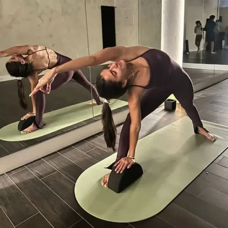 Овальный коврик для йоги из ре – обзор и цена Home Gym Yoga Mat Storage