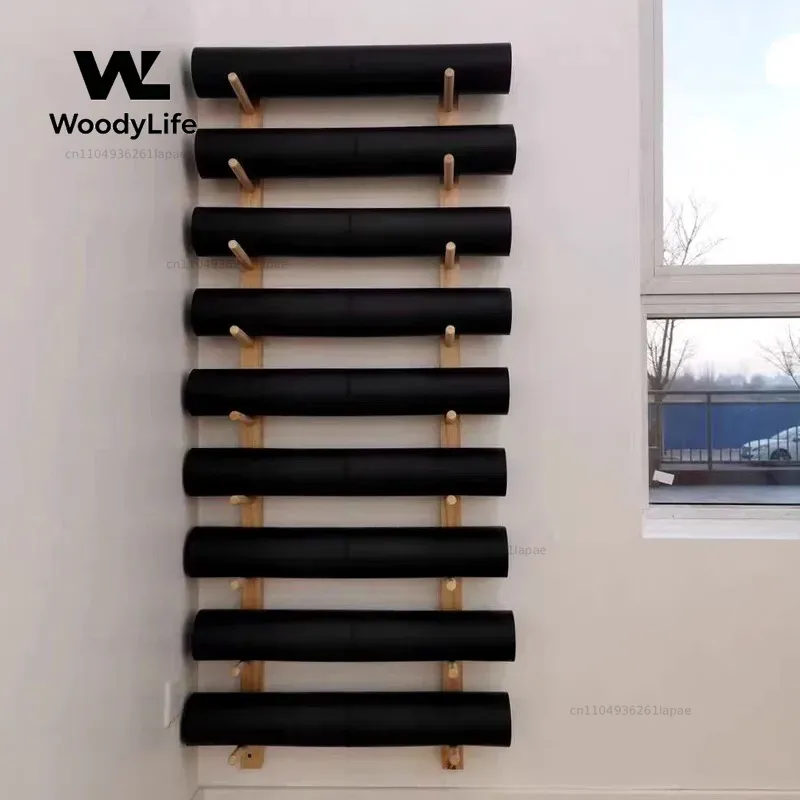 Настенная стойка для студии: в – обзор и цена Home Gym Yoga Mat Storage