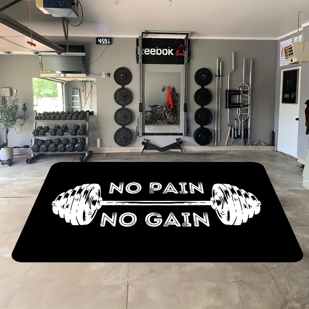 Фланелевый коврик с цитатой из – обзор и цена Home Gym Quotes