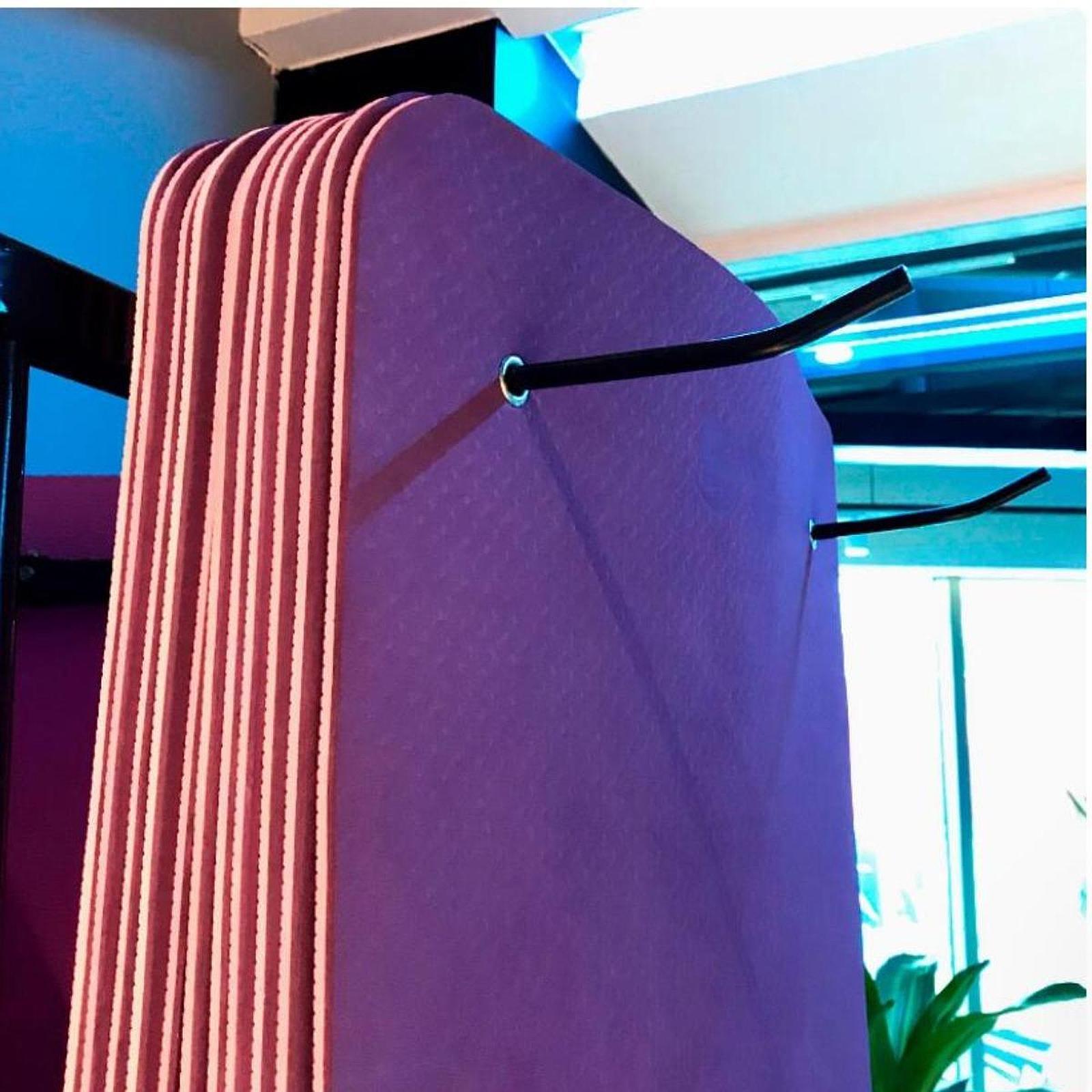 Металлический настенный держат – обзор и цена Home Gym Yoga Mat Storage
