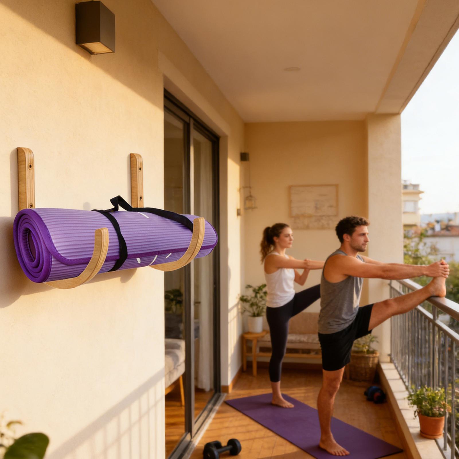 Органайзер для ковриков для йо – обзор и цена Home Gym Yoga Mat Storage