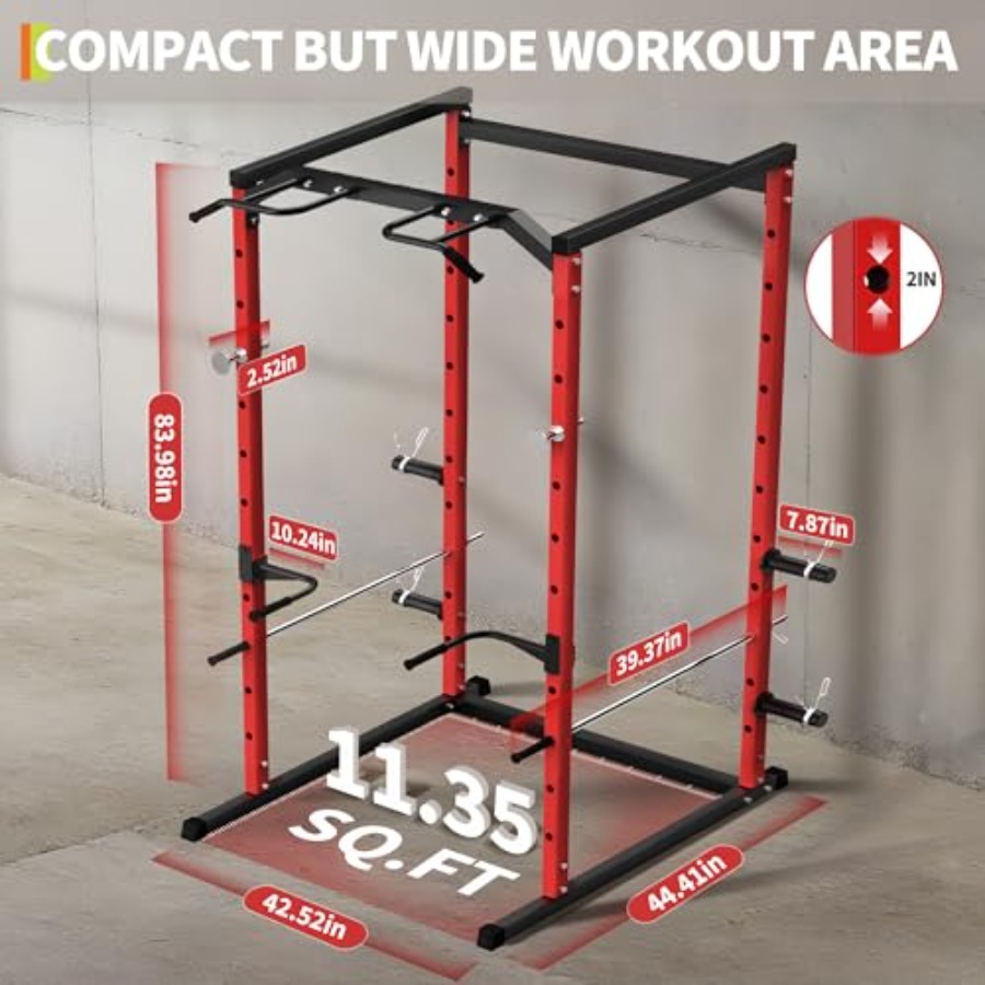 Мощная силовая рама (Power Cag – обзор и цена Squat Rack Power