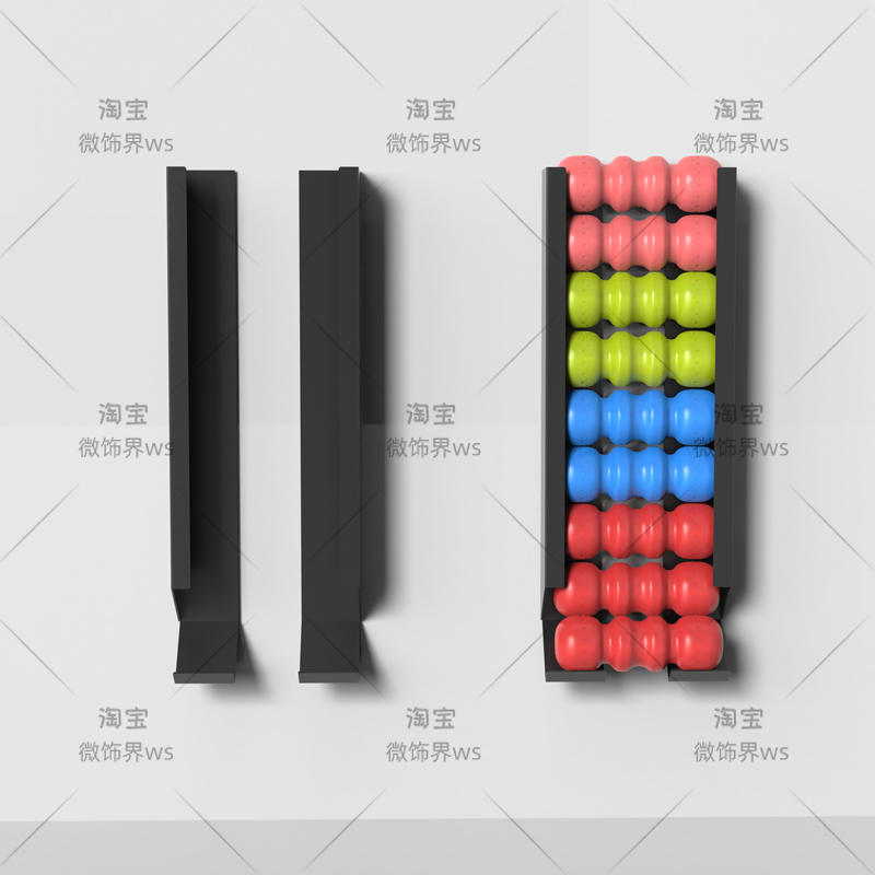‌ Настенная стойка для спортив – обзор и цена Home Gym Yoga Mat Storage