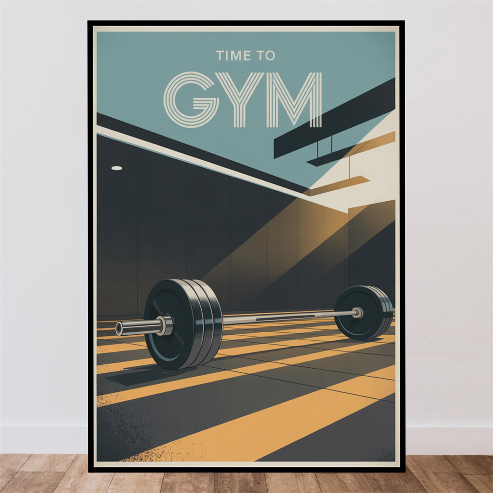 Постер «Время в спортзал», нас – обзор и цена Home Gym Quotes