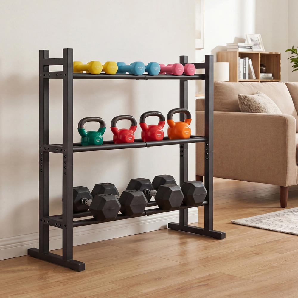Усиленная 3-ярусная стойка для – обзор и цена Home Gym Rack