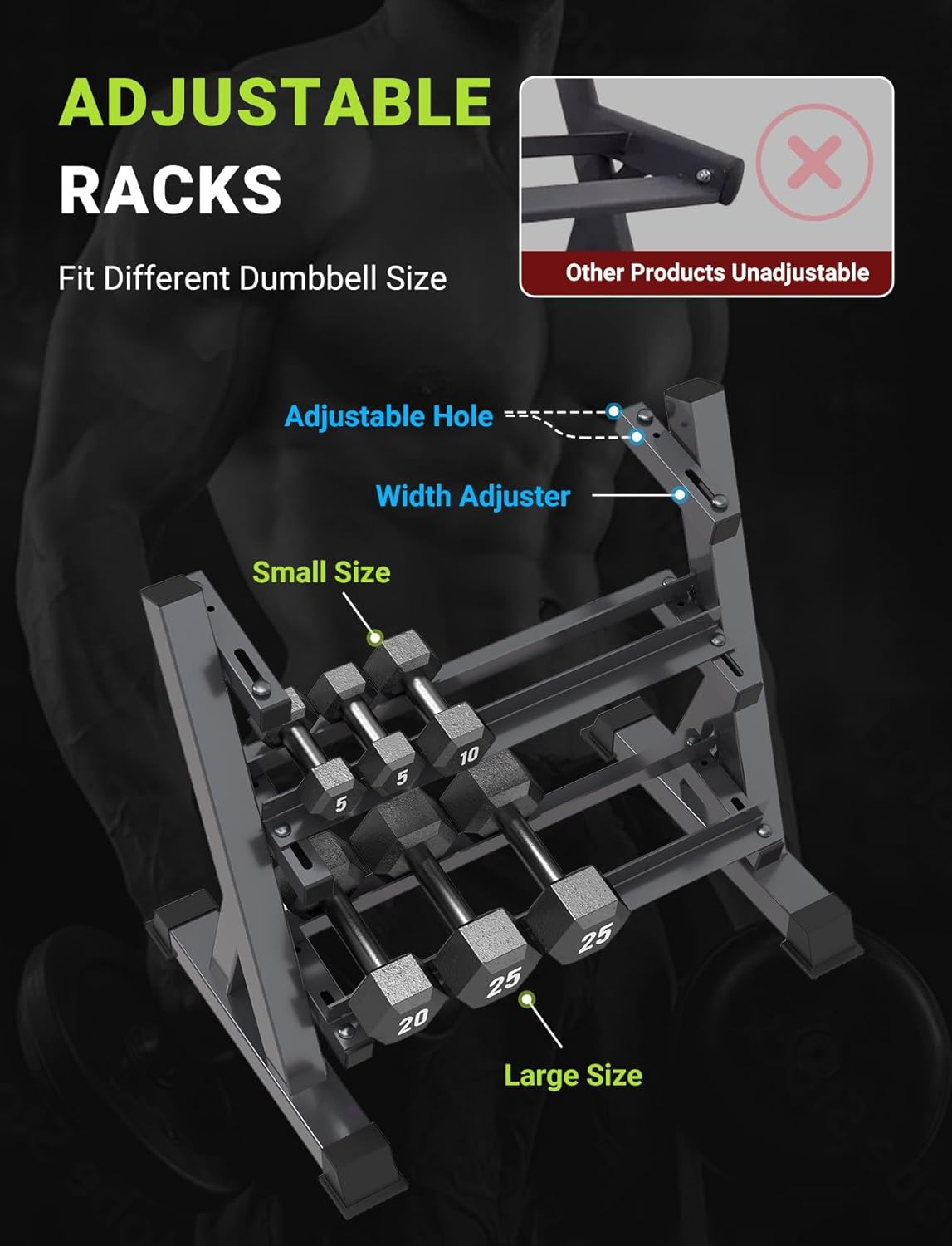 Стойка для гантелей для домашн – обзор и цена Home Gym Rack