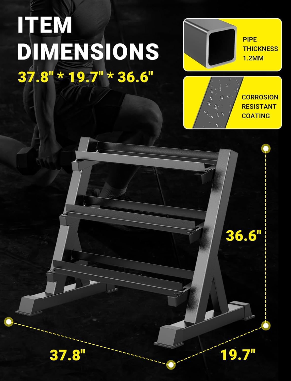Стойка для гантелей для домашн – обзор и цена Home Gym Rack